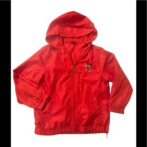 Disney Mickey windbreaker size 4/5